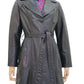 70’s Vintage Messer & Opie Leather Coat with Wide Lapel