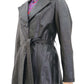 70’s Vintage Messer & Opie Leather Coat with Wide Lapel