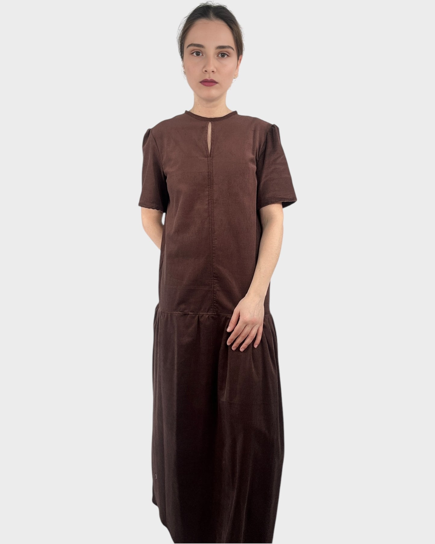 Mystic Moods  Corduroy Maxi Dress