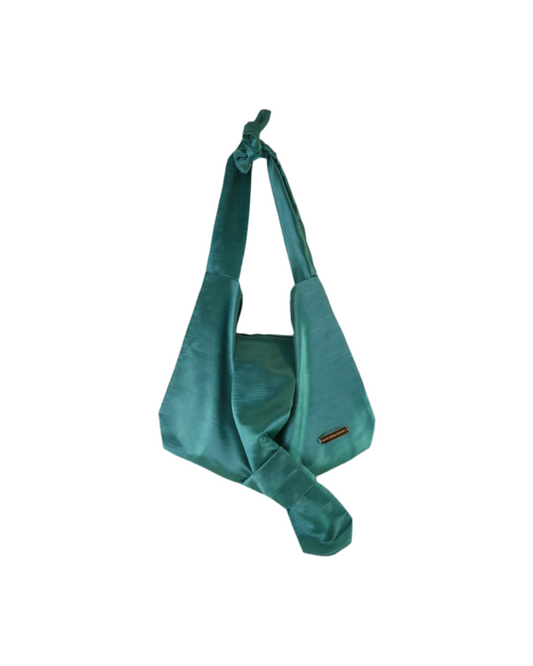 Ella Crossbody Tote Blue Green