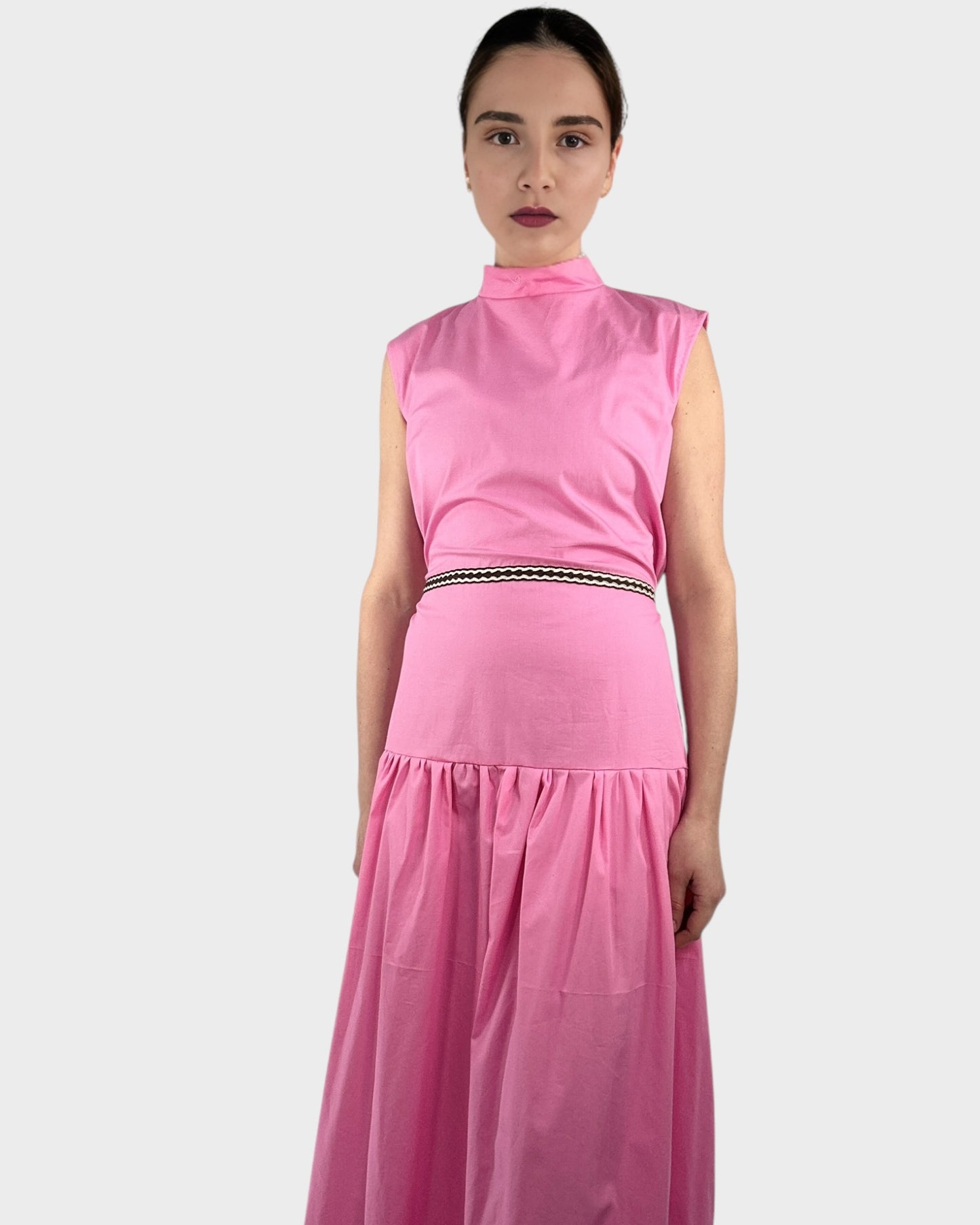 Tiered Maxi Dress in Pink