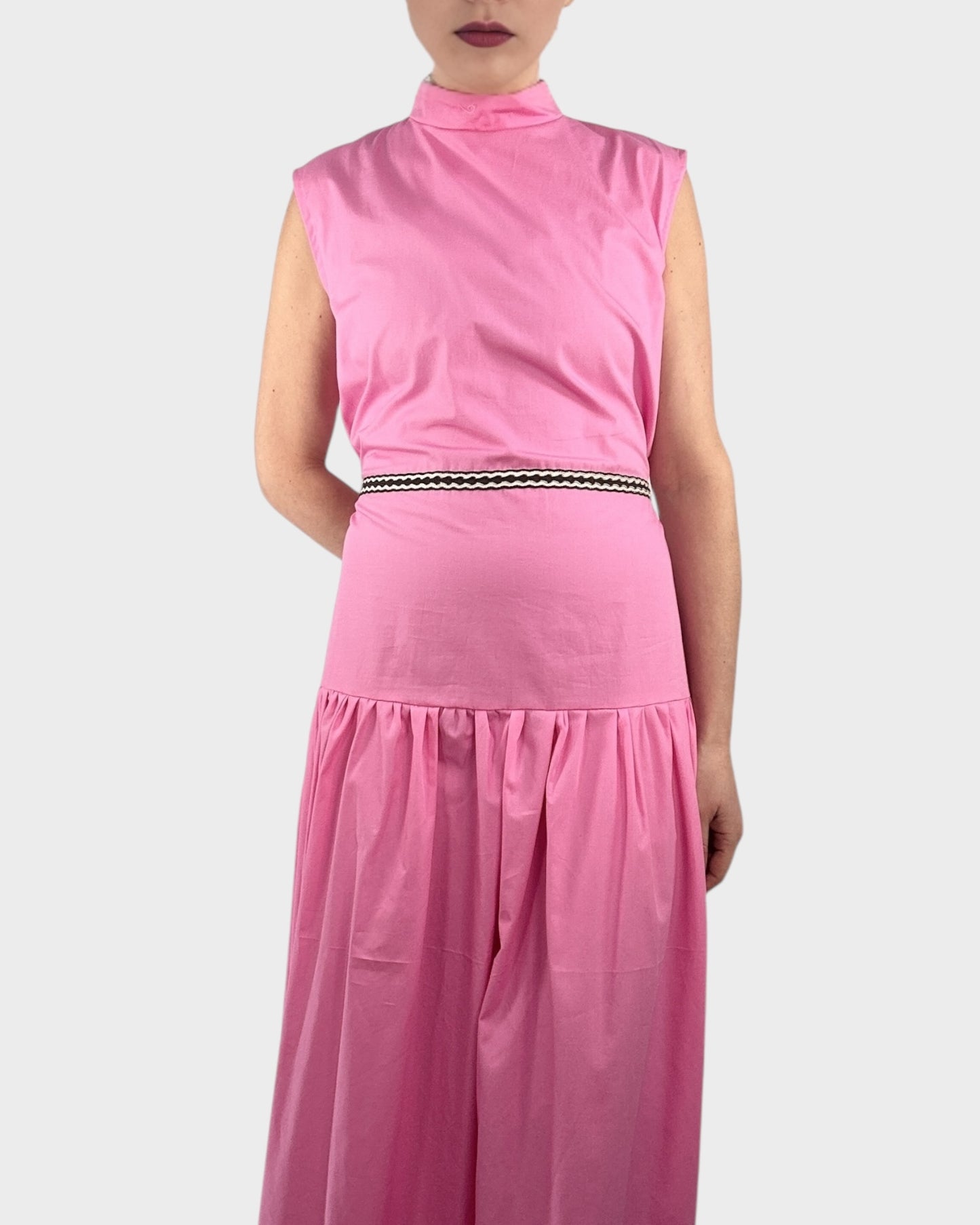 Tiered Maxi Dress in Pink