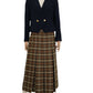 Daks Vintage Signature Wool Skirt