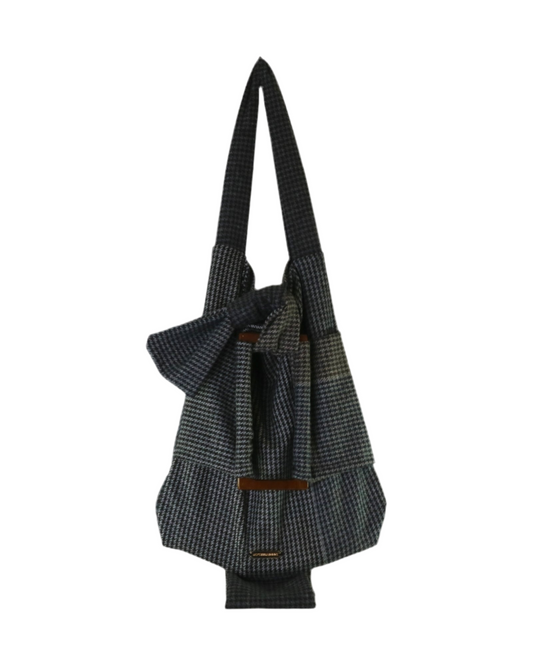 Hazel Limited Edition Bow Bag Grey