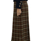 Daks Vintage Signature Wool Skirt