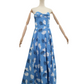 50’s Vintage Rivier Model Maxi Dress Hand Finished