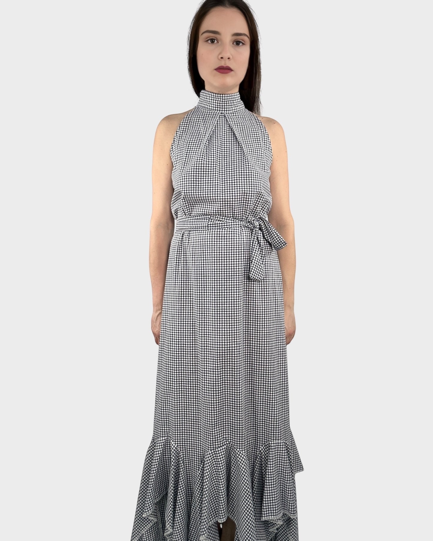 Mystic Moods Halter Neck Maxi Dress