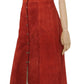 DKNY Vintage Suede Skirt