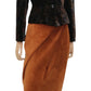 80’s Wrap Suede Skirt