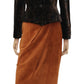 80’s Wrap Suede Skirt