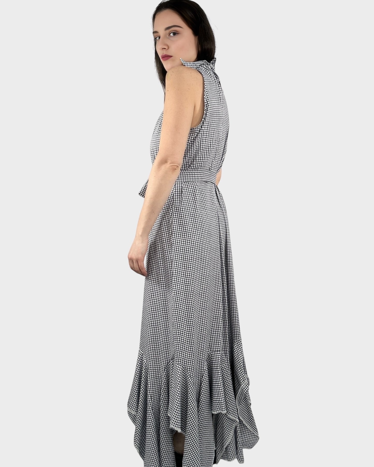 Mystic Moods Halter Neck Maxi Dress