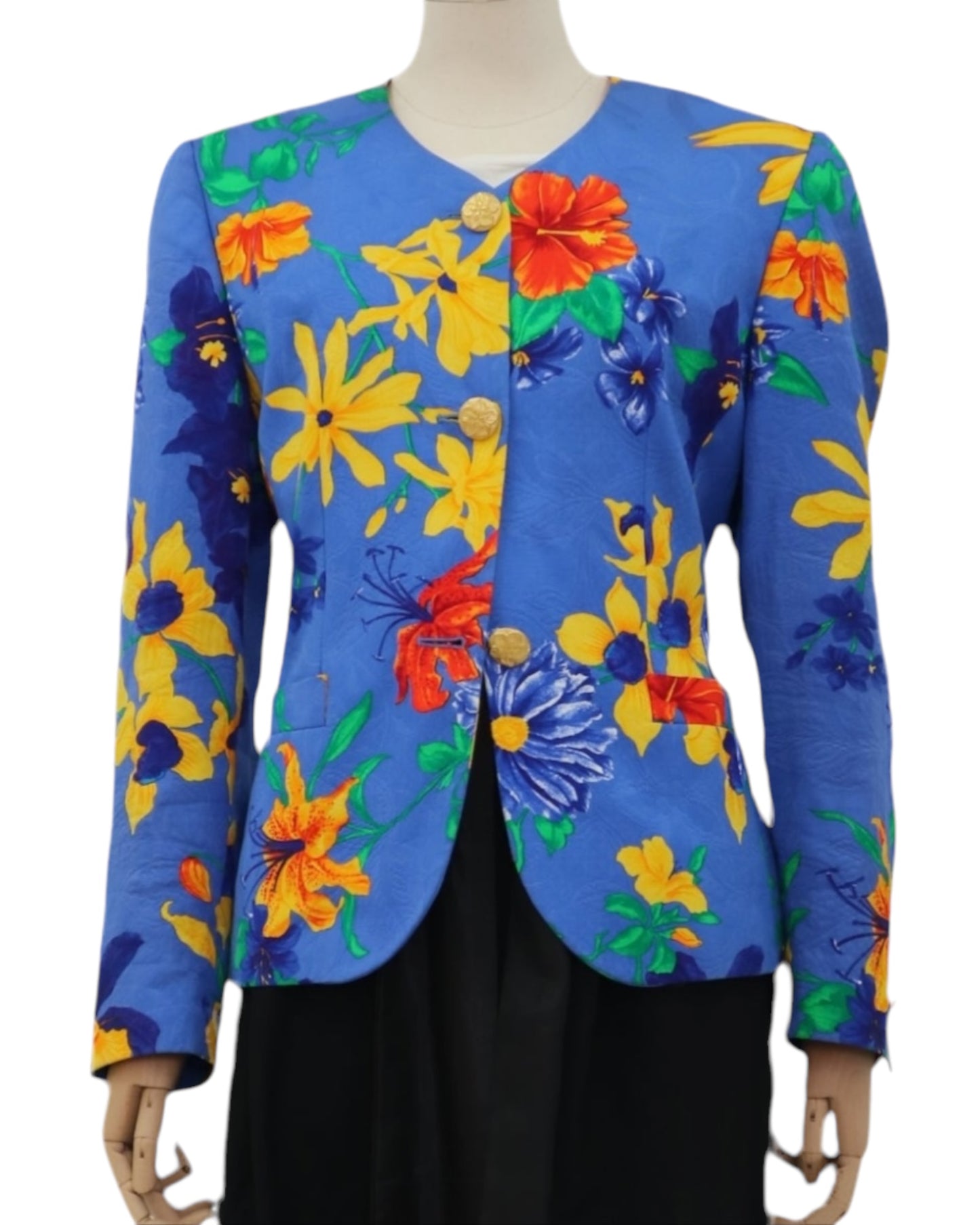 80’s Vintage Floral Blazer