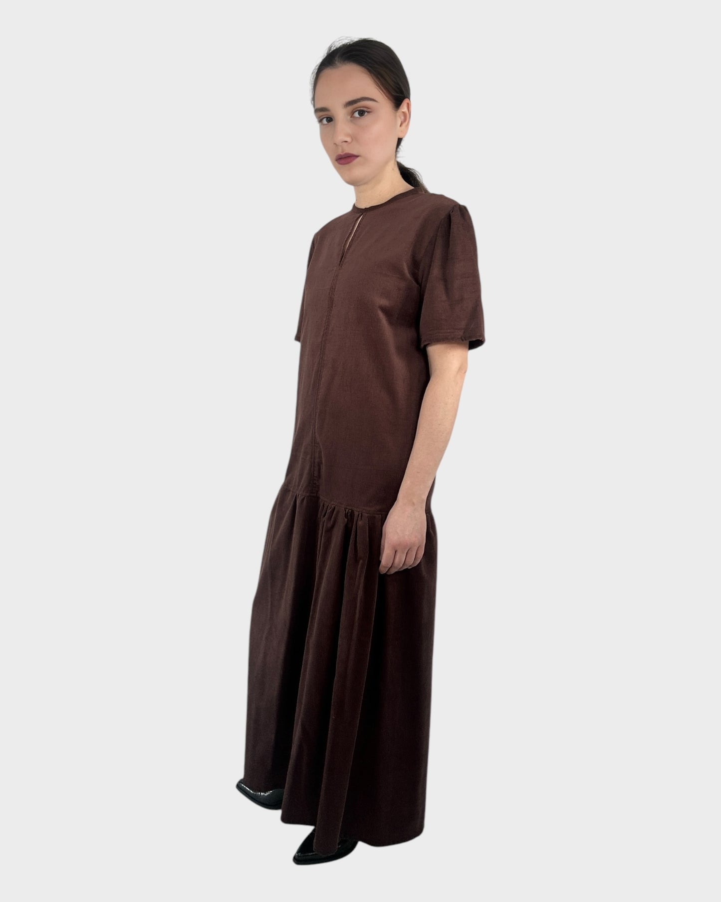 Mystic Moods  Corduroy Maxi Dress