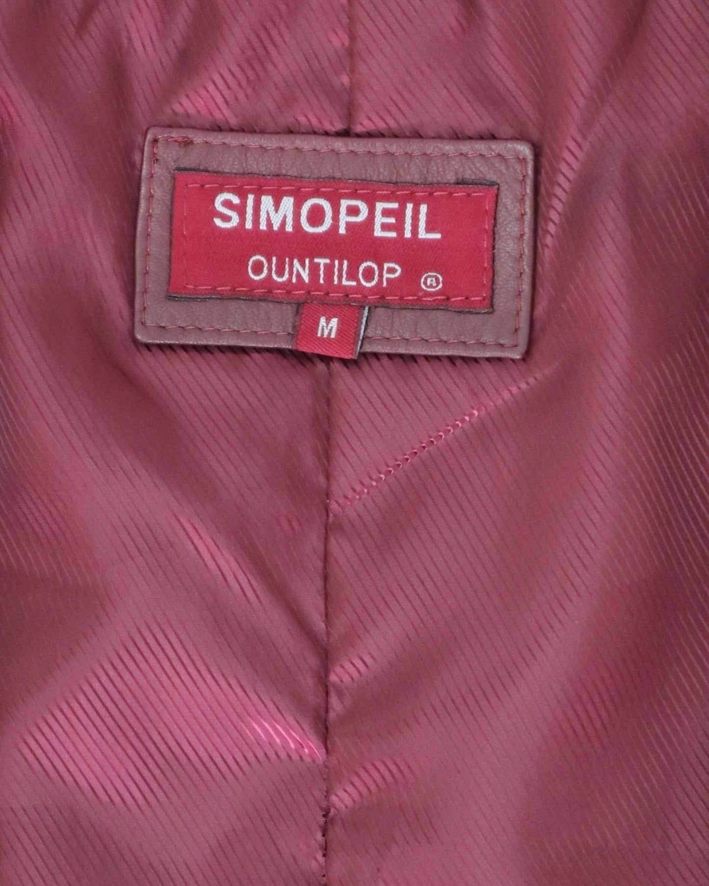 Vintage Simopeil Antelope Leather Jacket