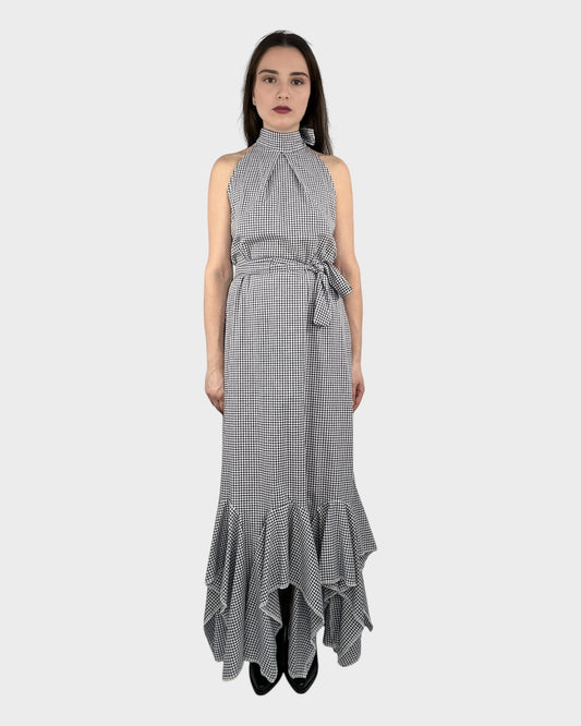 Mystic Moods Halter Neck Maxi Dress