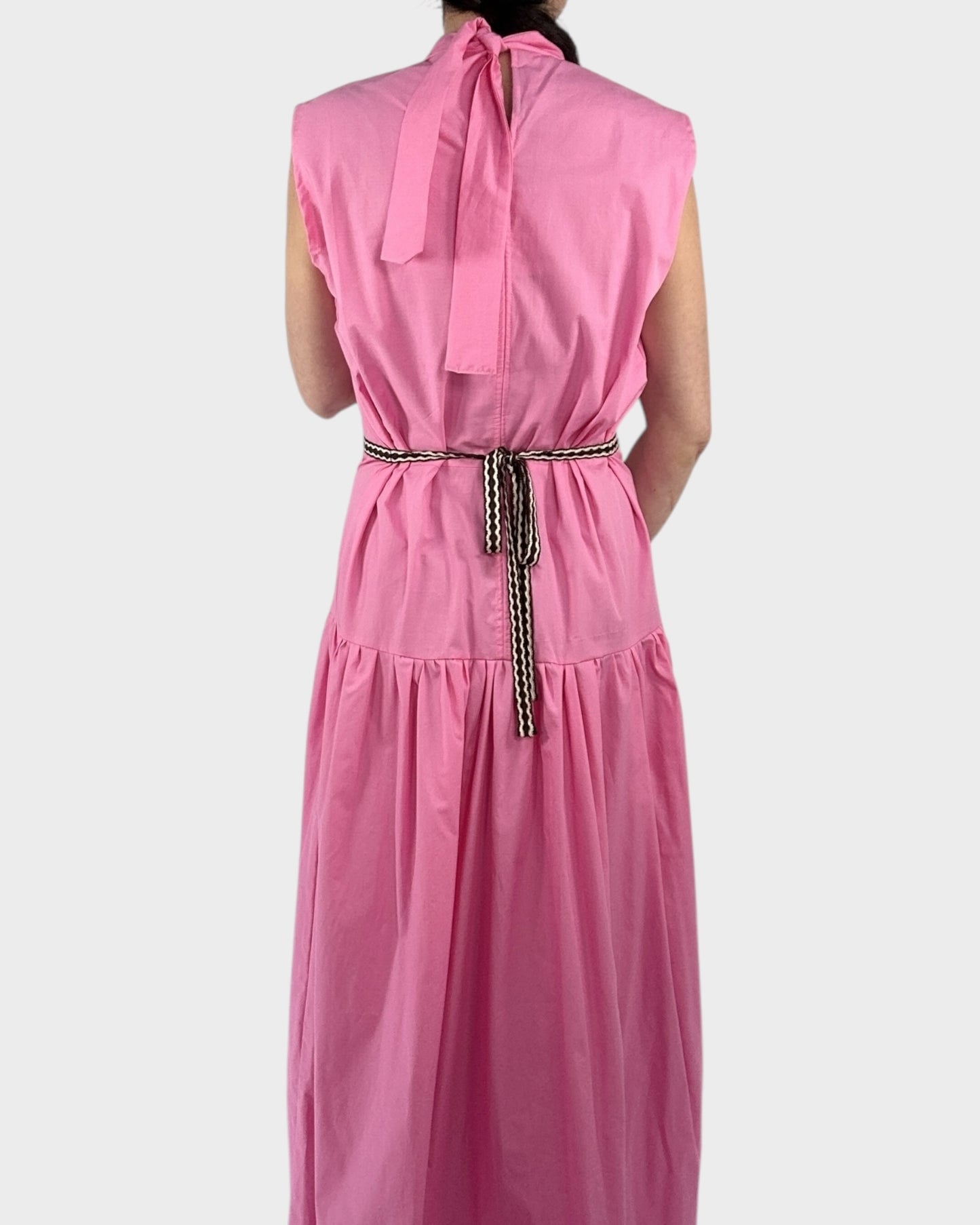 Tiered Maxi Dress in Pink