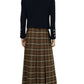 Daks Vintage Signature Wool Skirt