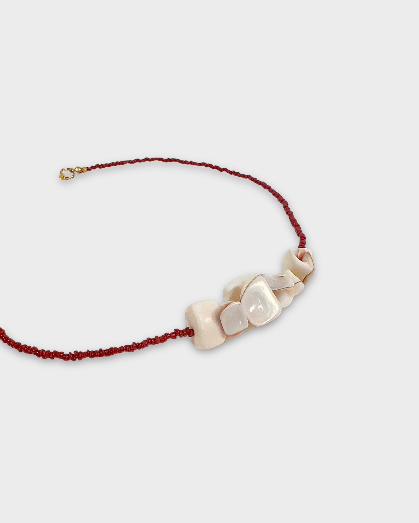 Mystic Moods Coral & Shell Choker