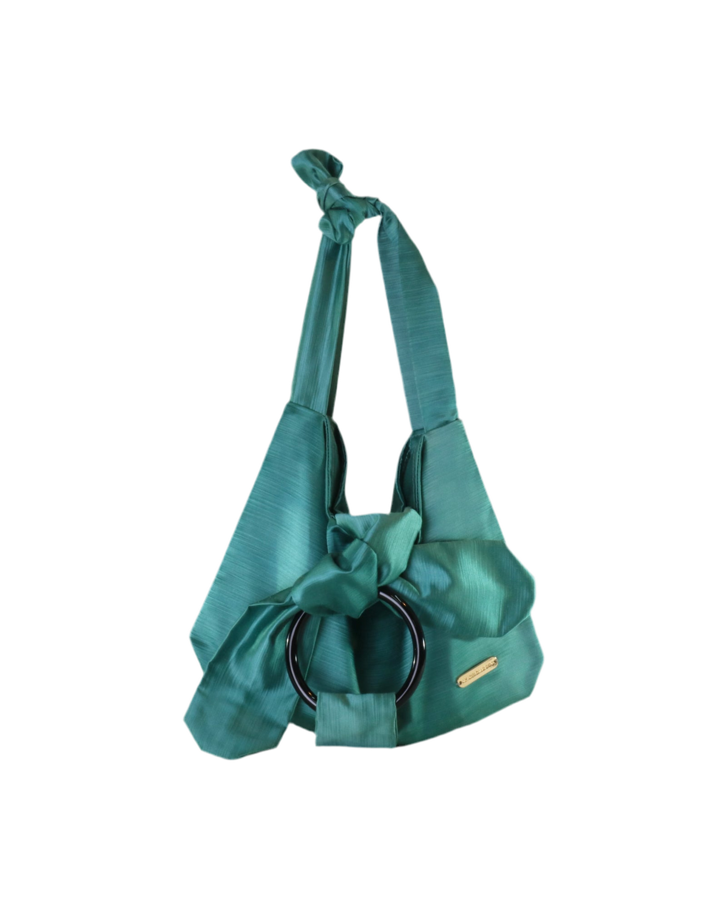 Emma Mini Hobo Bow Green