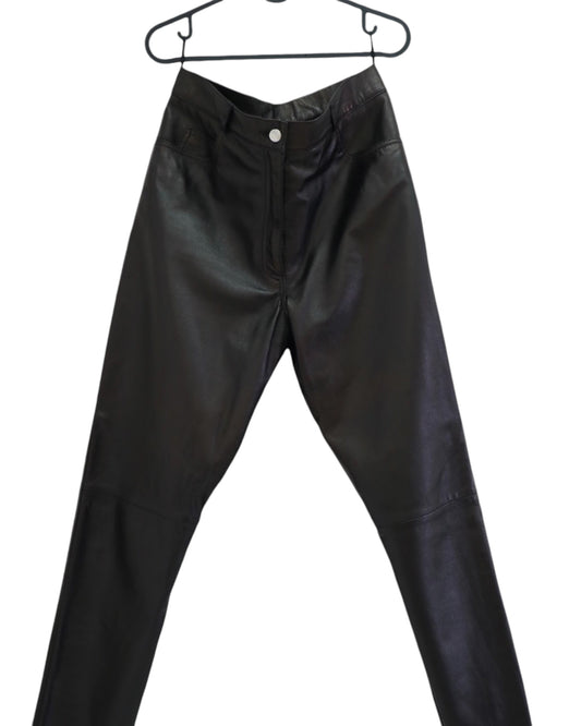 Lanvin Vintage Leather Trousers