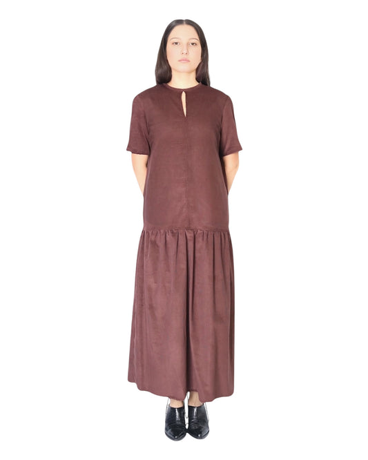 Mystic Moods  Corduroy Maxi Dress