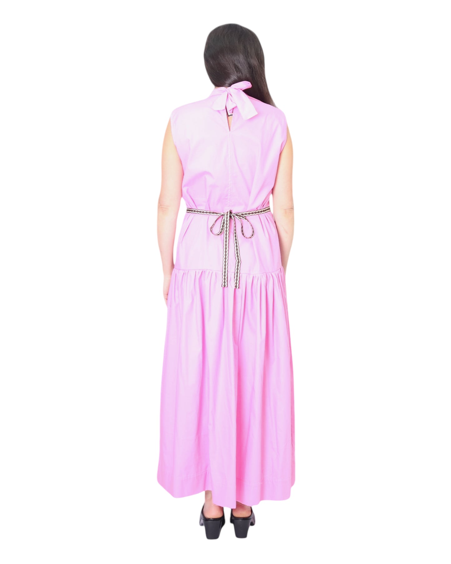 Tiered Maxi Dress in Pink