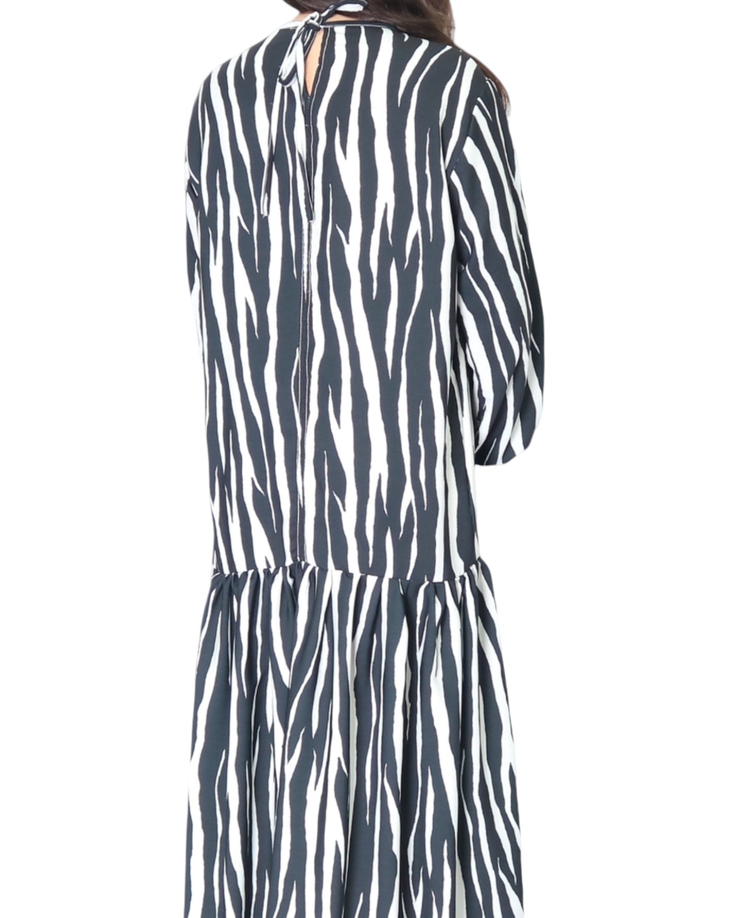 Mystic Moods Zebra Maxi Dress