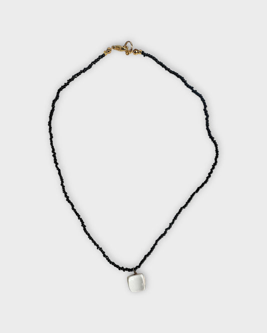 Mystic Moods Black Shell Necklace