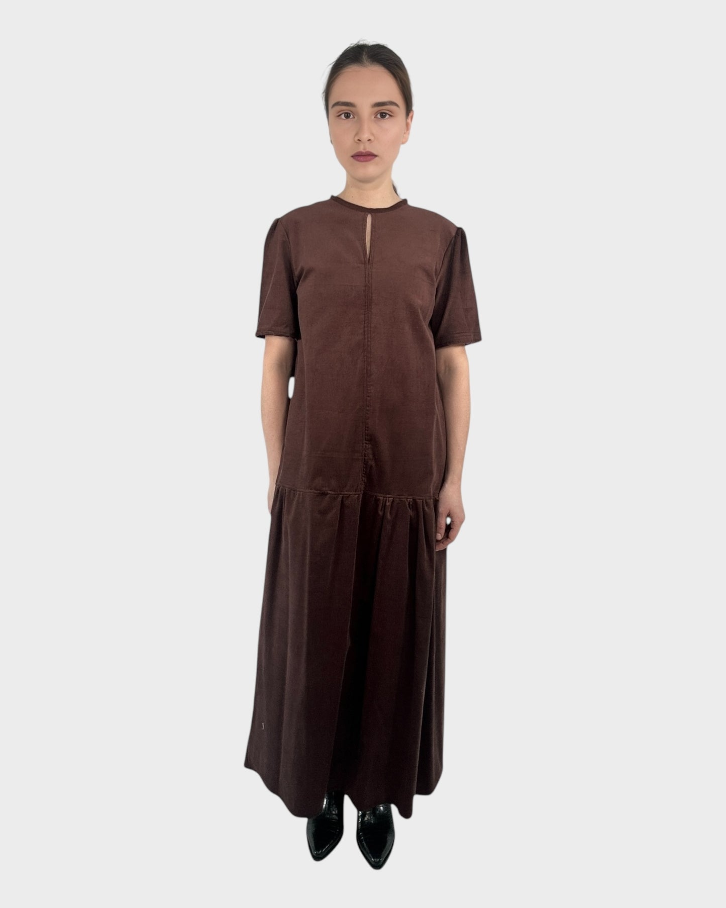 Mystic Moods  Corduroy Maxi Dress