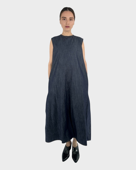 Denim Trapeze Dress