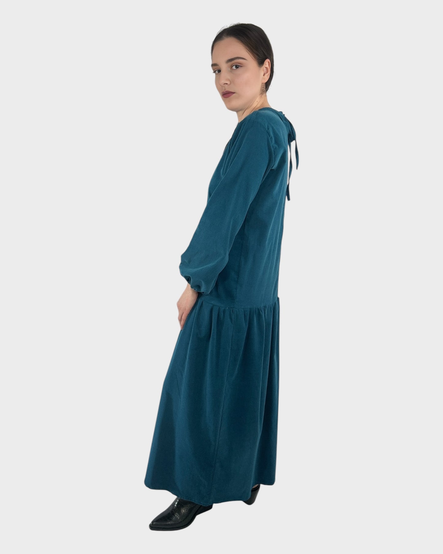 Mystic Moods Drop Waist Maxi Dress