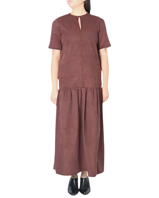 Mystic Moods  Corduroy Maxi Dress