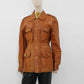 Vintage Safari Leather Jacket